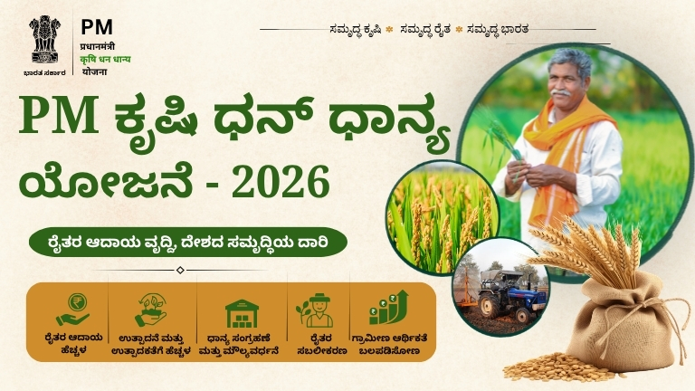 ಪಿಎಂ ಧನ-ಧಾನ್ಯ ಕೃಷಿ ಯೋಜನೆ 2026